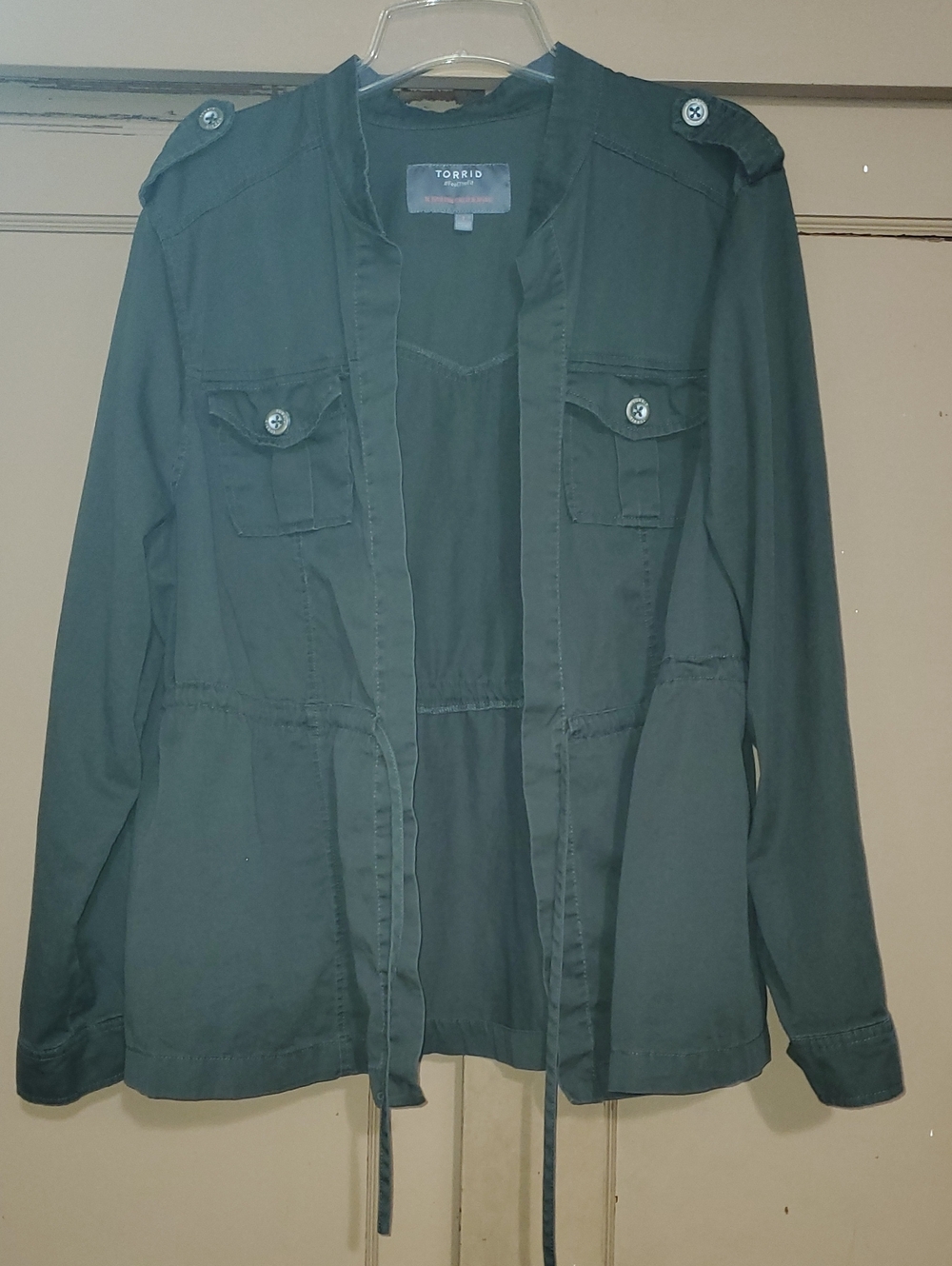 Torrid utility jacket